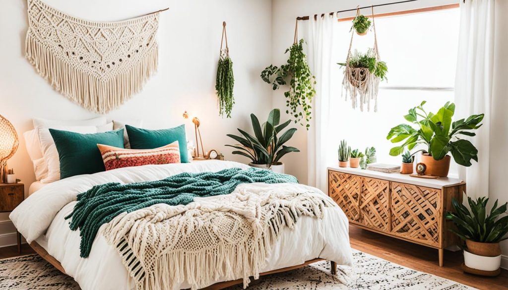 Personalized Boho Bedroom