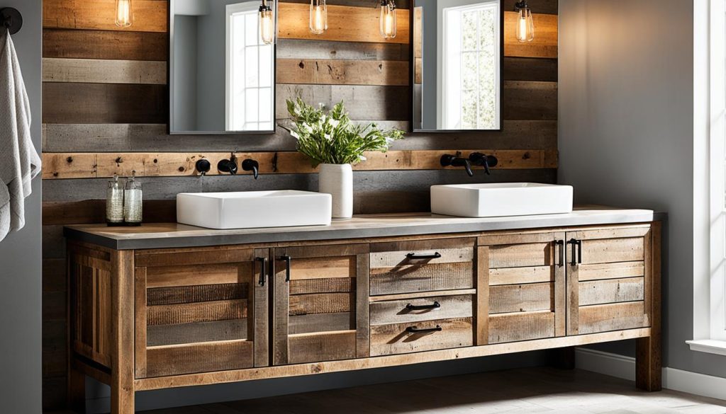 Reclaimed Wood Vanities