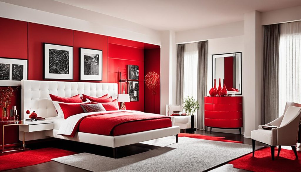 Red Bedroom Colors