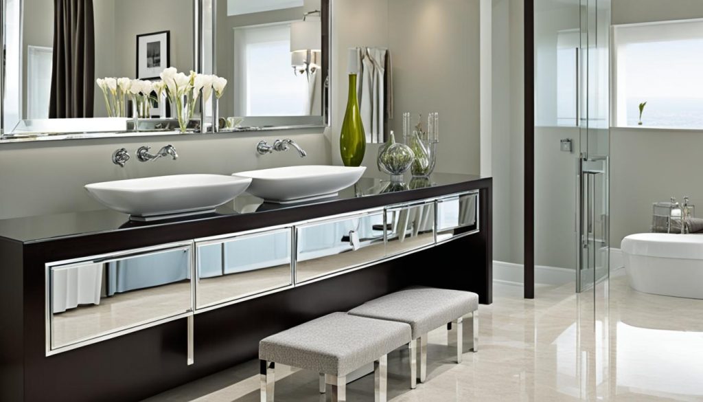 Reflective Surfaces for Dark Furniture