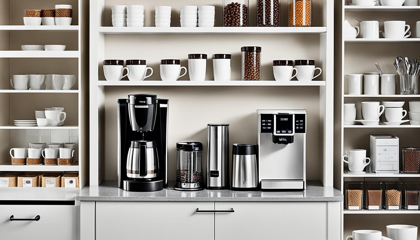 Storage Solutions for Home Office Coffee Stations