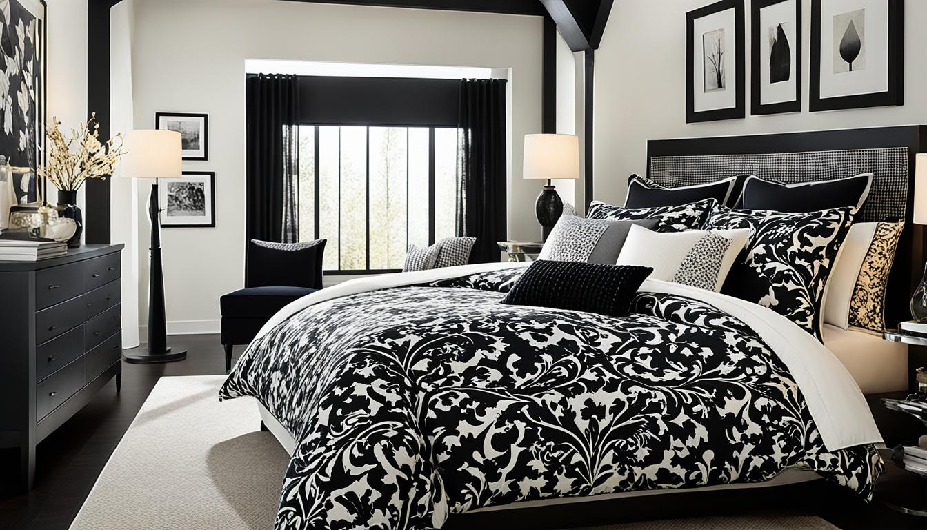 Stylish Bedding Black Furniture
