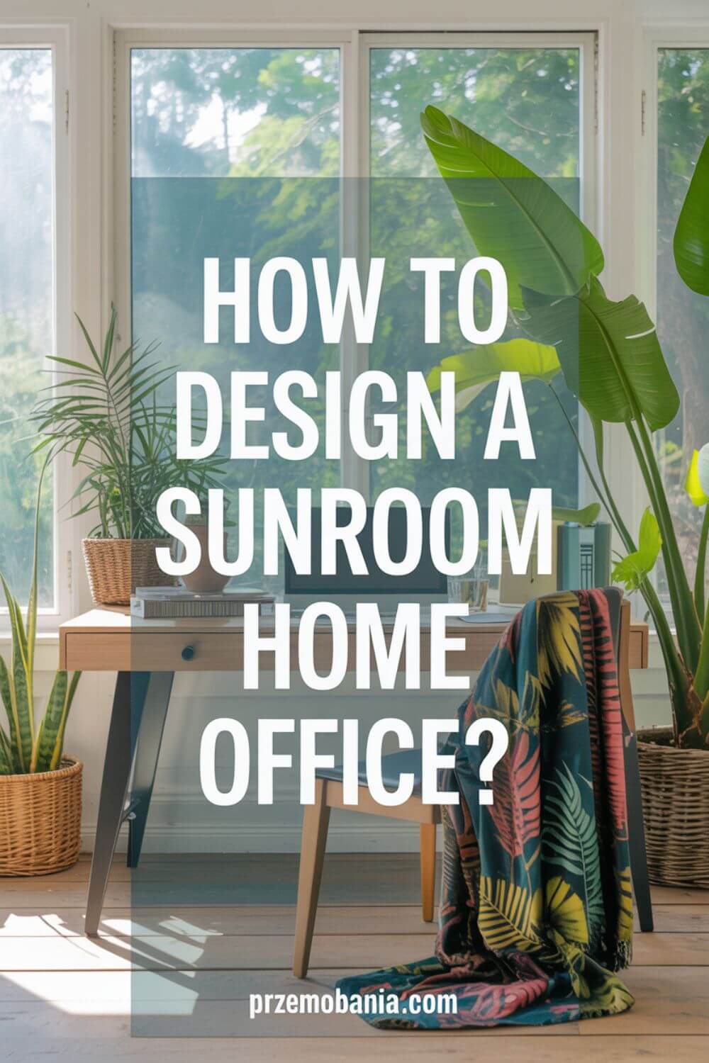 Sunroom Home Office Design 6