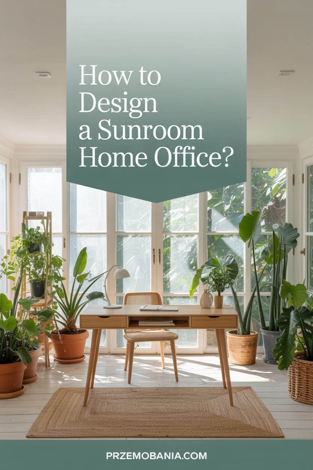 Sunroom Home Office Design 8