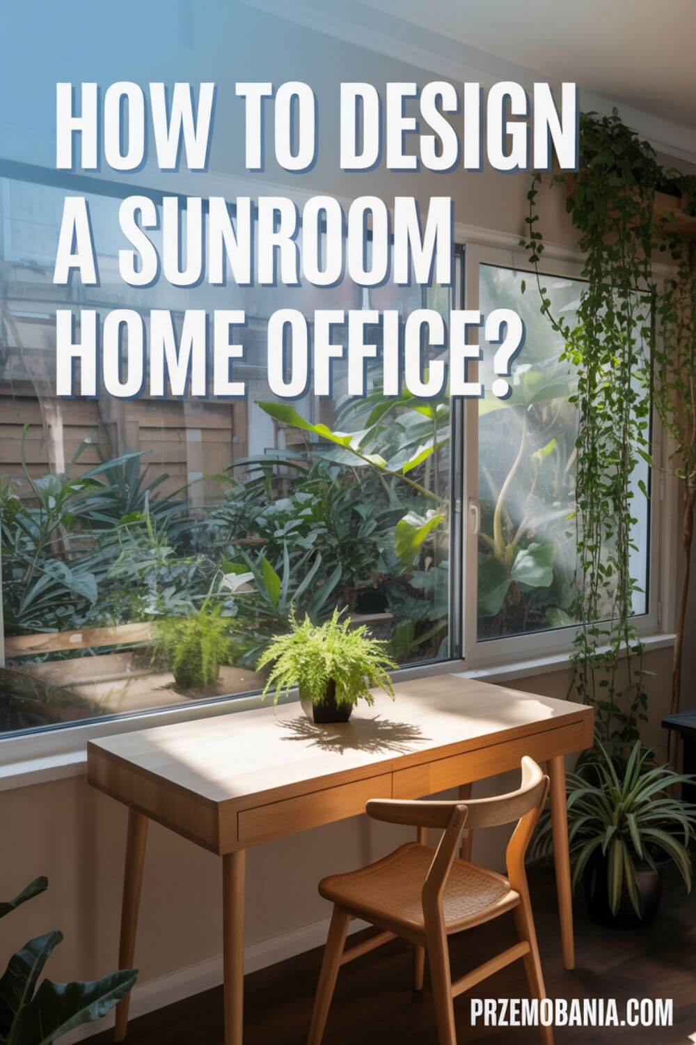 Sunroom Home Office Design 9