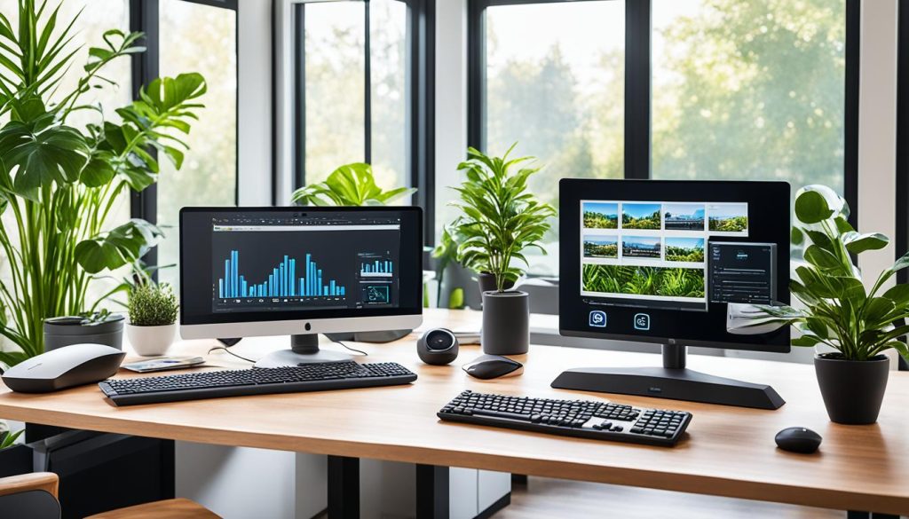 Sunroom Office Productivity Gear