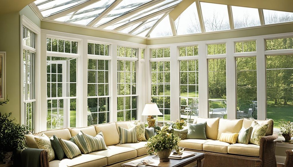 Sunroom window treatments