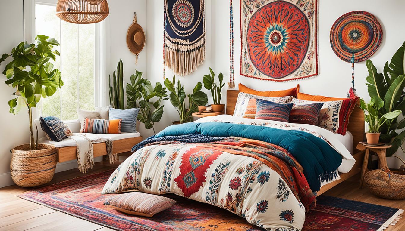 Vibrant Bohemian Bedroom Decor