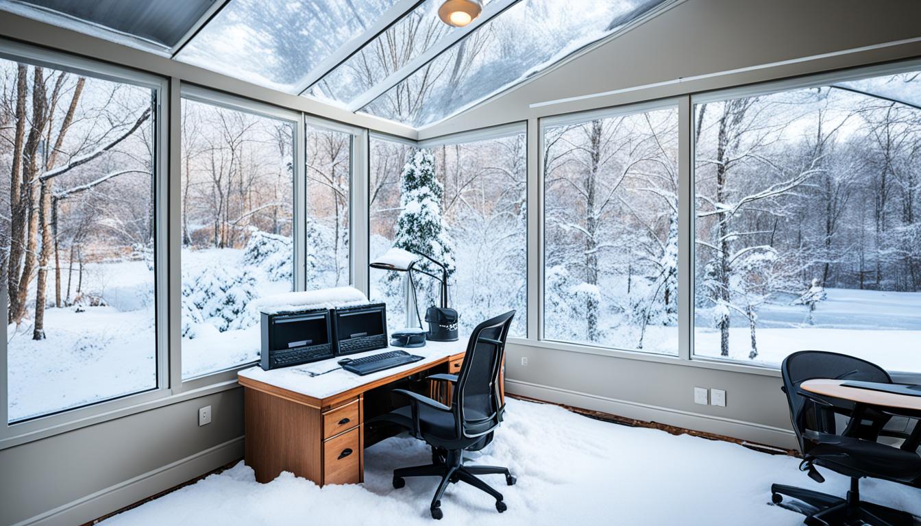 Year-Round Insulation for Sunroom Offices