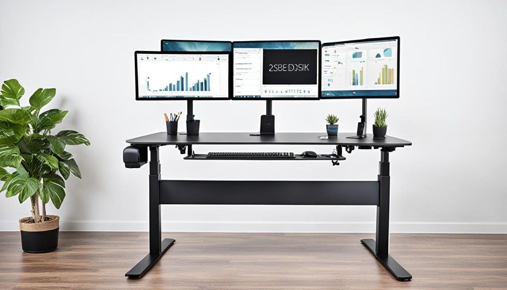 adjustable standing desk