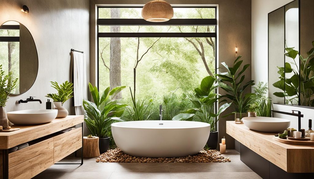 biophilic bathroom design