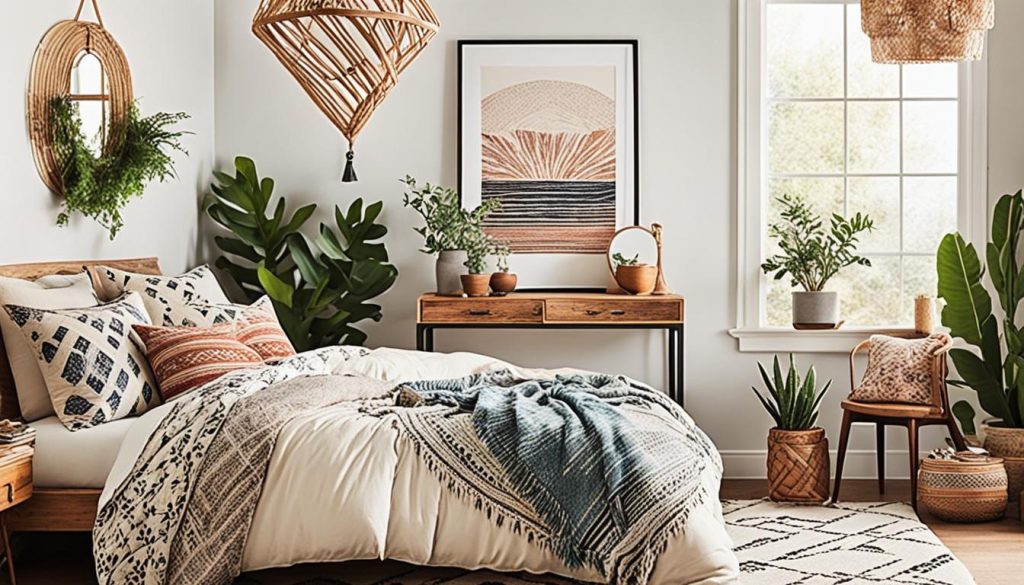 bohemian bedroom decor