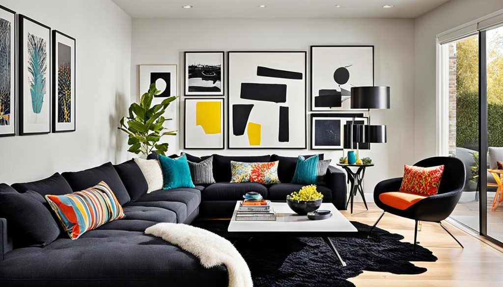 bold black furniture