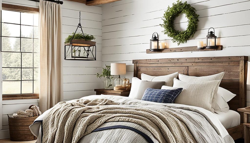 farmhouse rustic bedroom