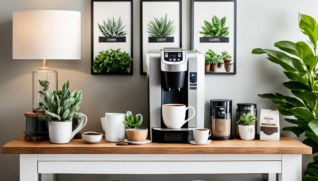 home coffee maker setups