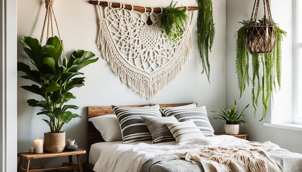 macramé wall hangings