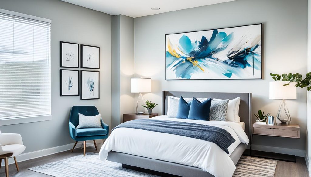 modern bedroom personalization