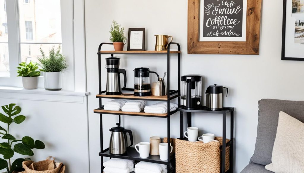 multipurpose coffee carts