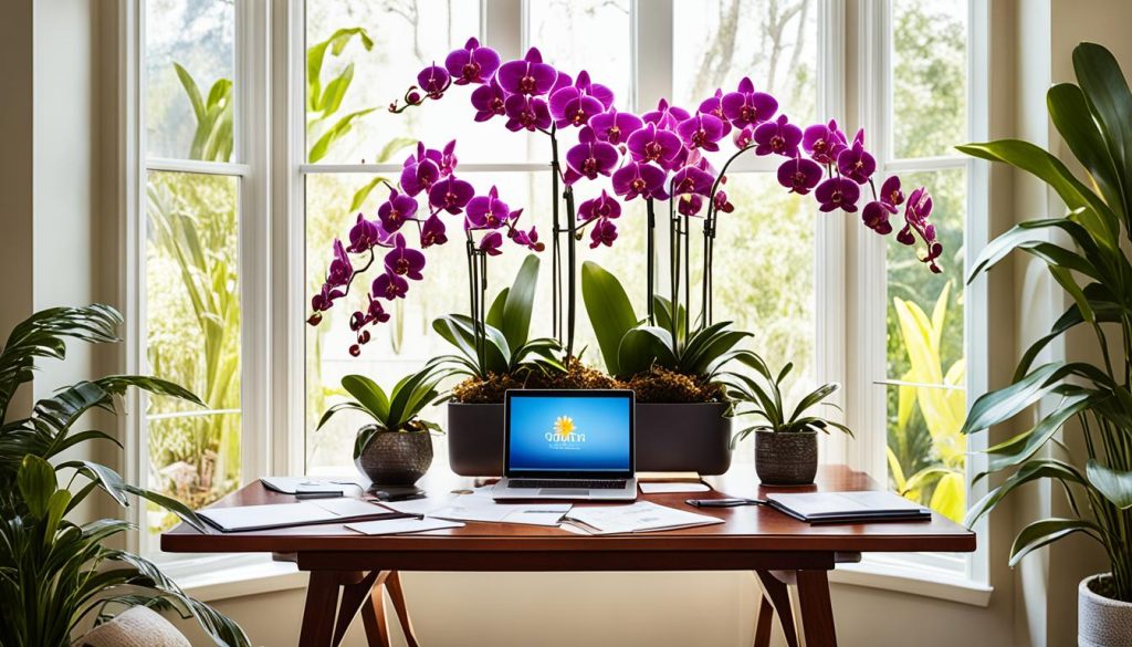 orchids for sunroom offices