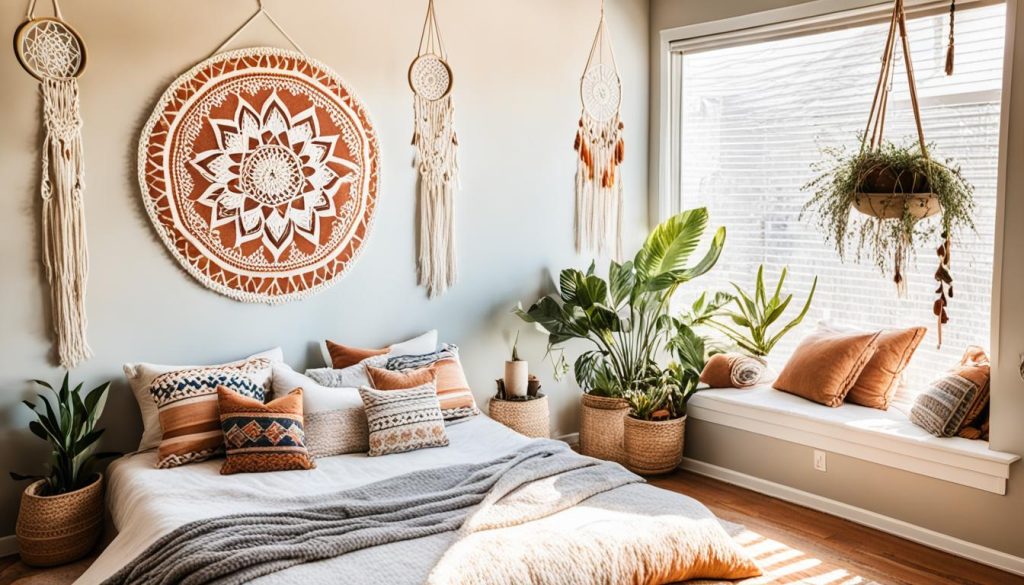 relaxed boho atmosphere