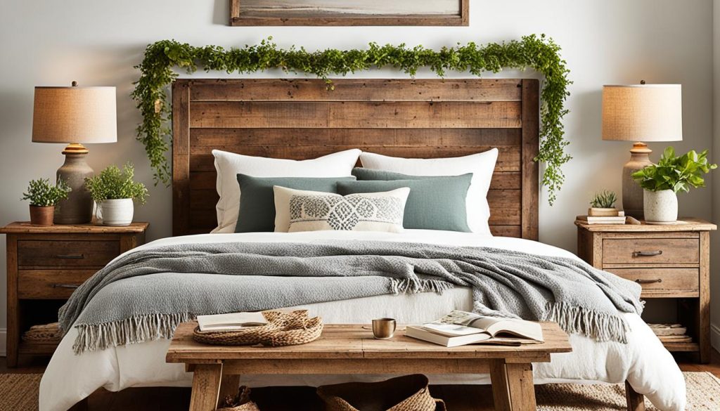 rustic bedroom decor