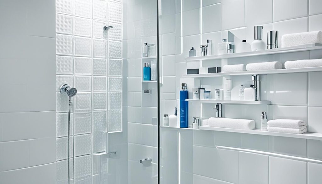 shower cubbies