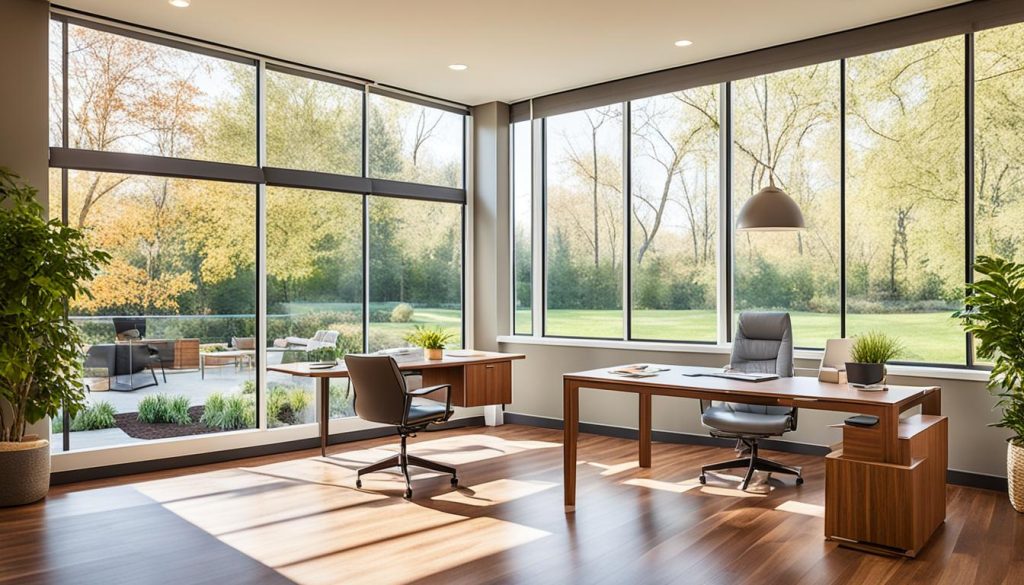 sunroom office flooring