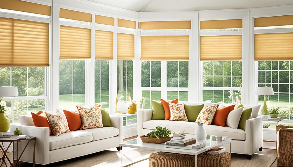 sunroom window treatments