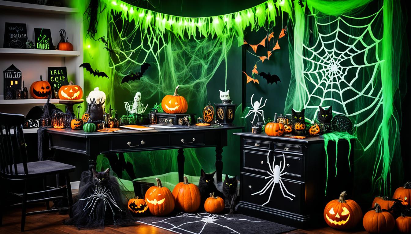 Add Halloween Spirit to Home Office Décor