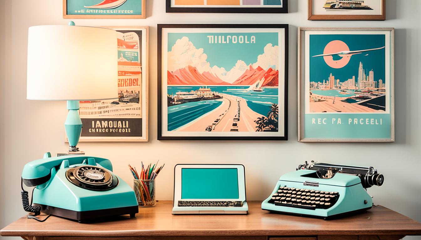 Adding Modern Flair to Retro Home Office Designs