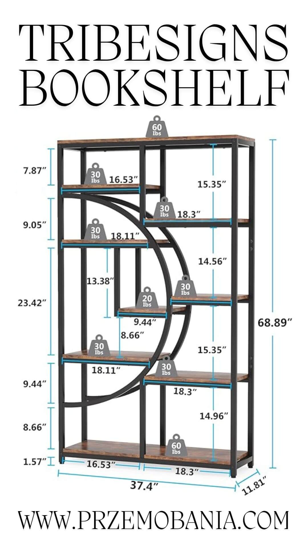 Beautifully Designed Shelves For Home Office 2