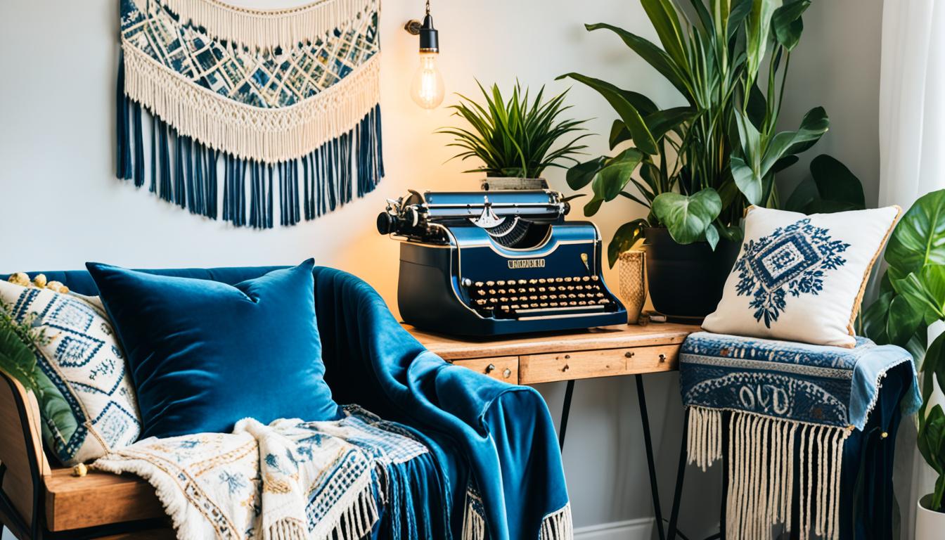 Blue Bohemian Office furniture