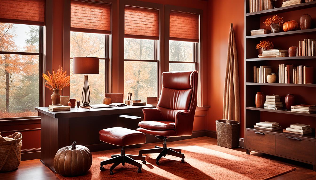 Fall Colors for Home Office Décor