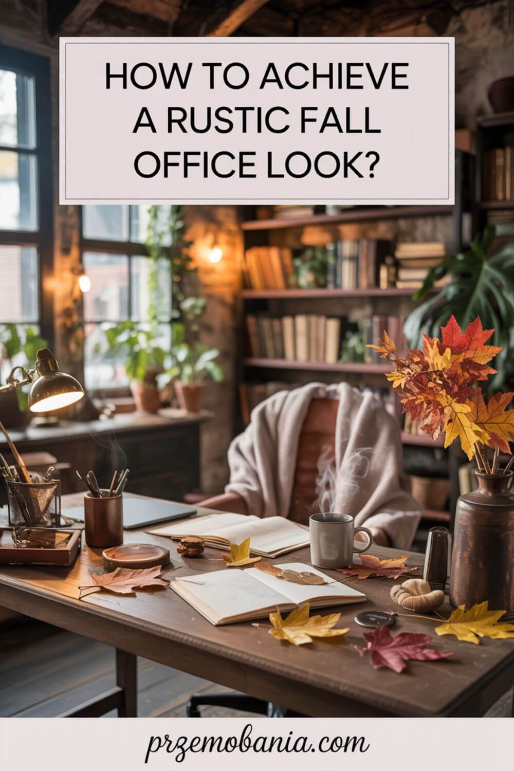 How to Achieve a Rustic Look in Fall Home Office?