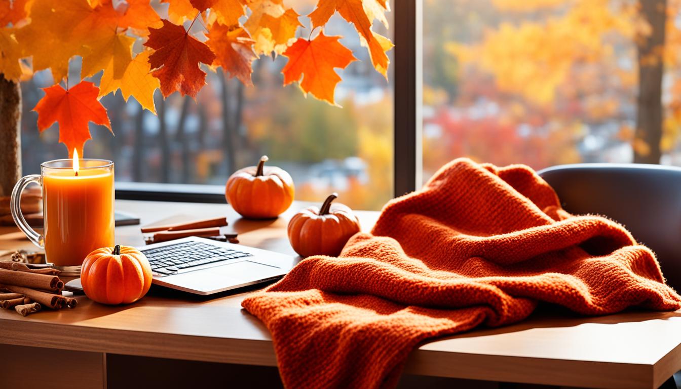 Incorporate Autumnal Themes in Home Office