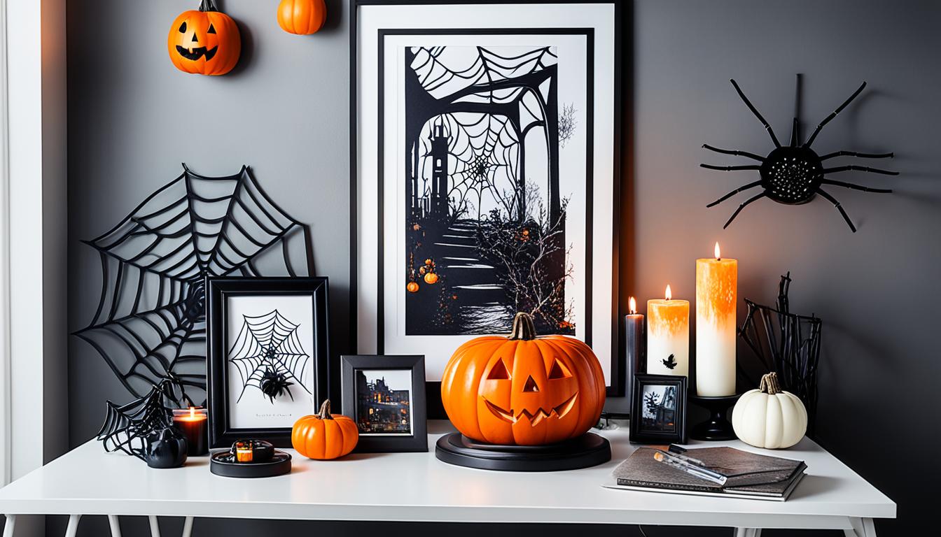 Incorporate Halloween in Home Office Décor