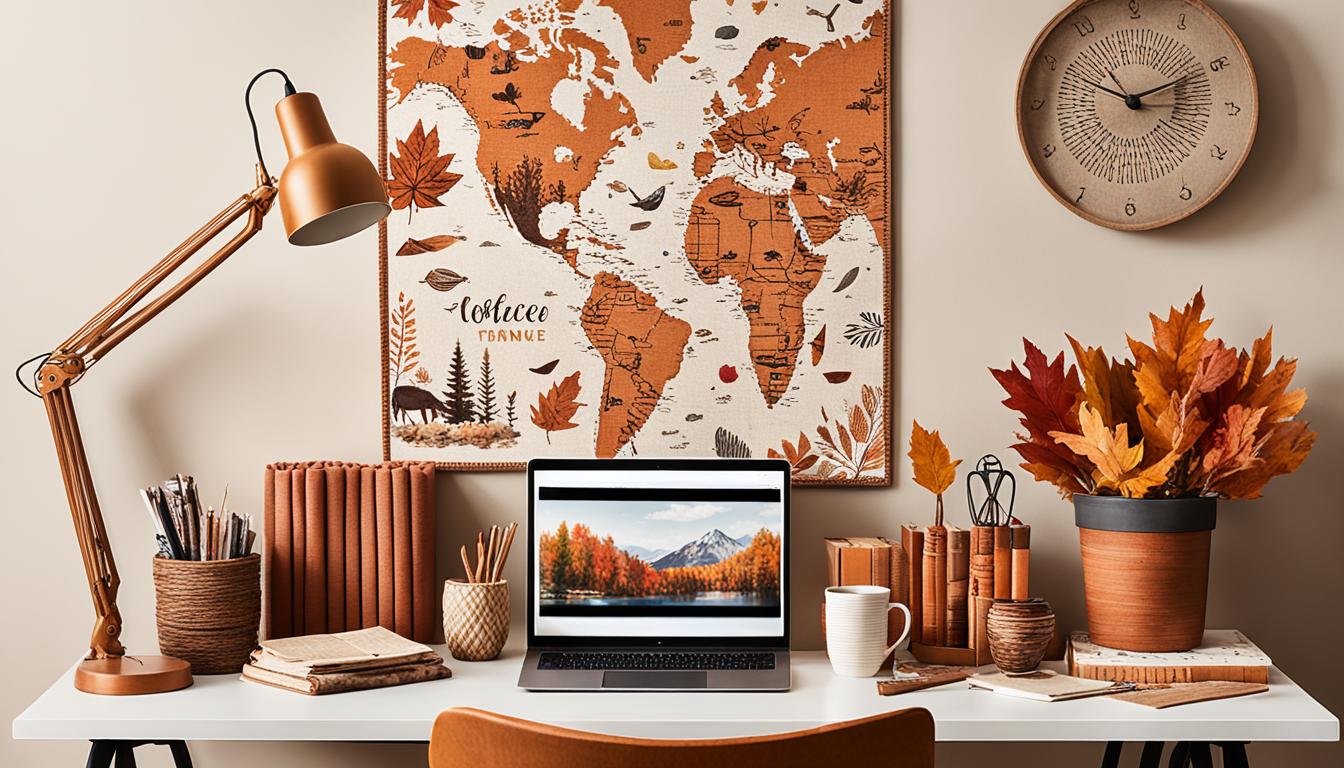 Key Elements of Fall Home Office Décor