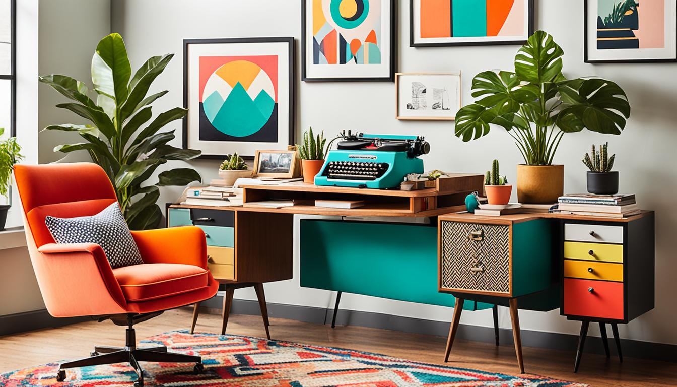 Popular Retro Home Office Ideas 2024