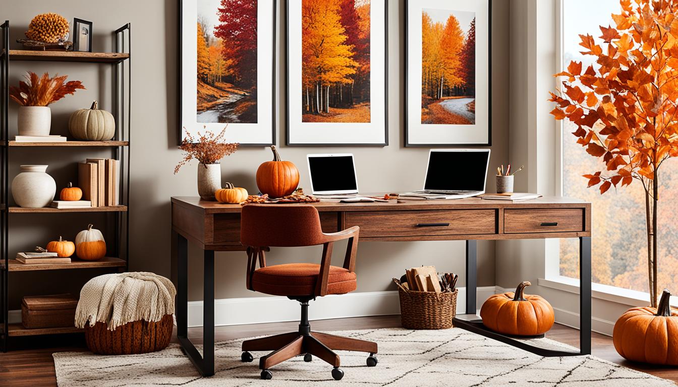 Popular Trends in Fall Home Office Décor