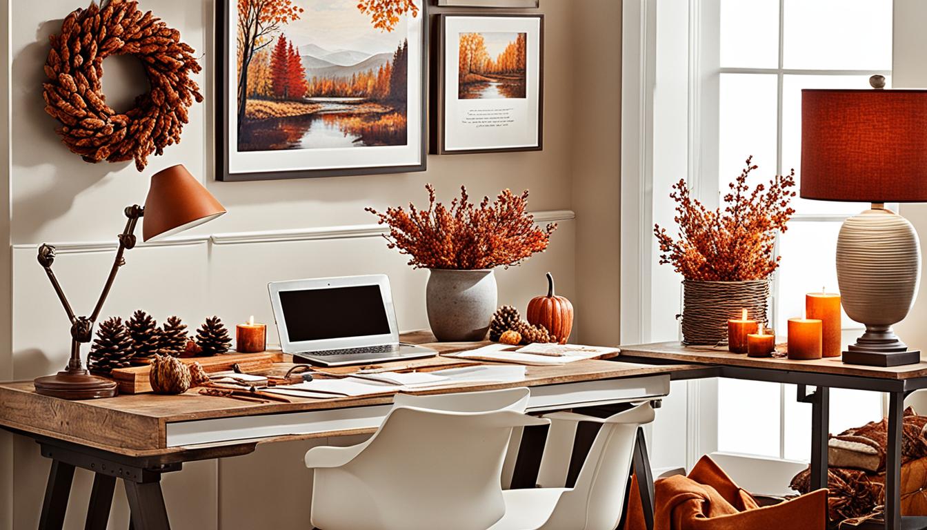 Quick Changes for Fall Home Office Décor