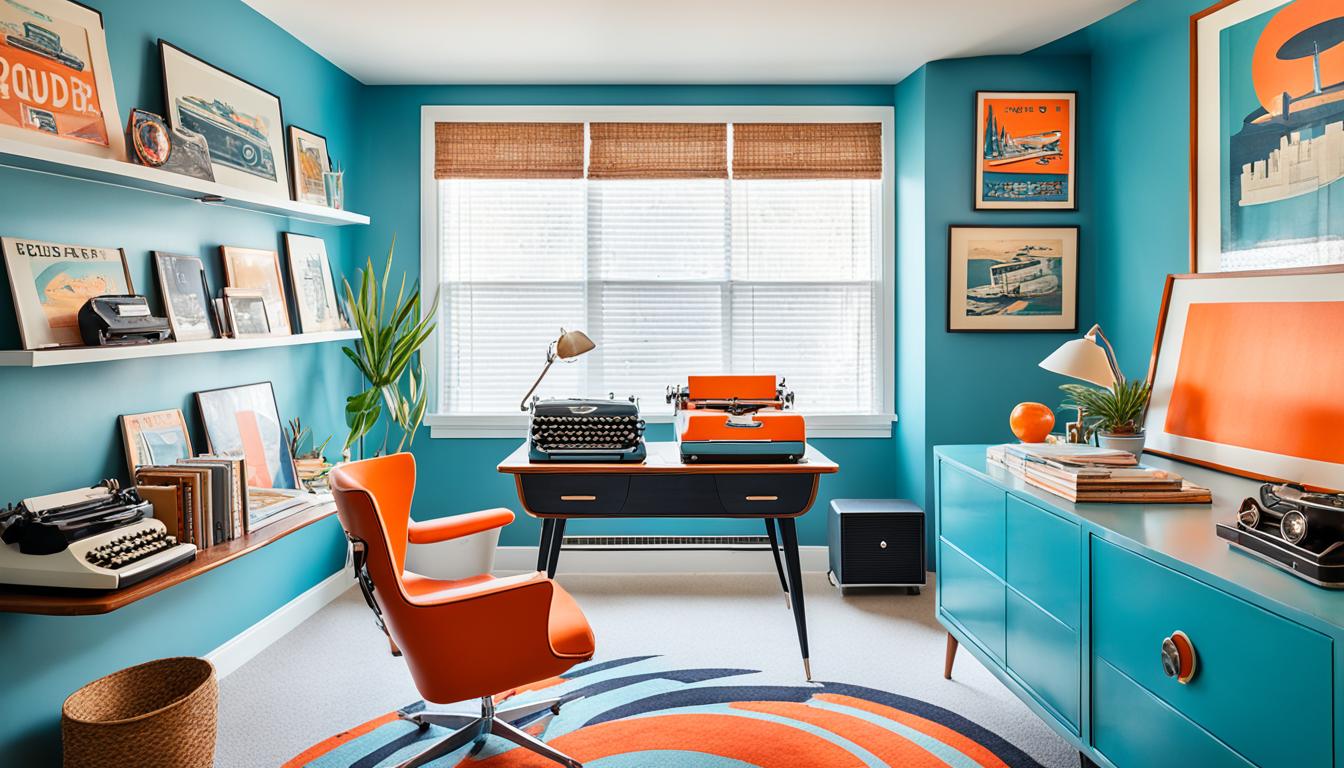 Retro Home Office Design for Modern Spaces