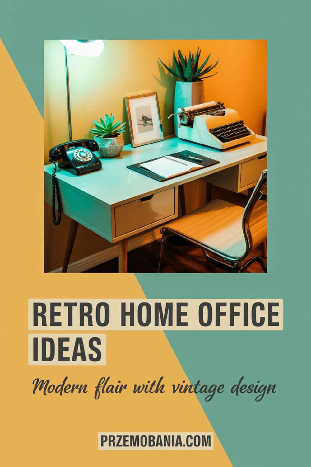 Retro Style Home Office 10