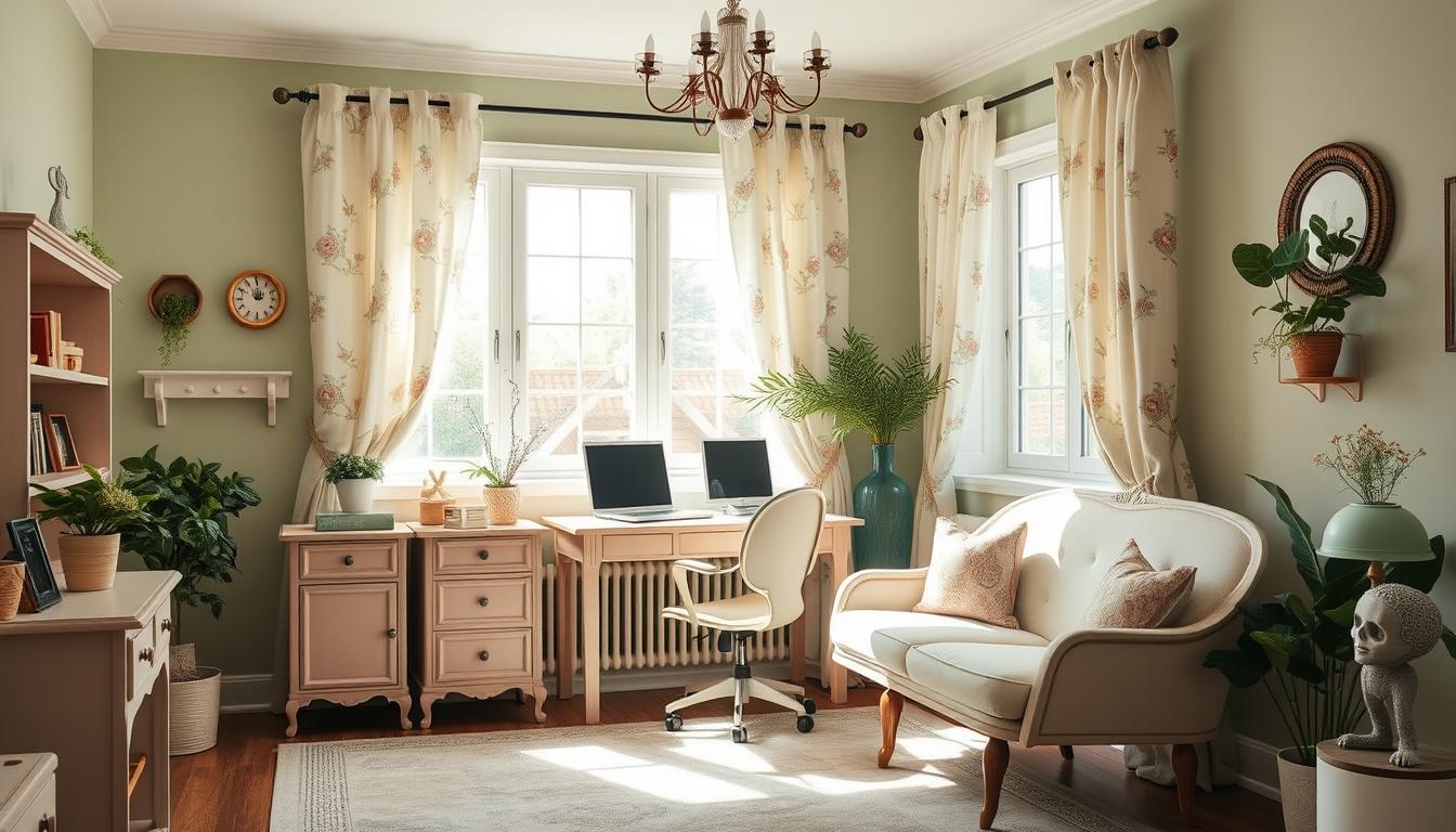Colors for cottagecore home office