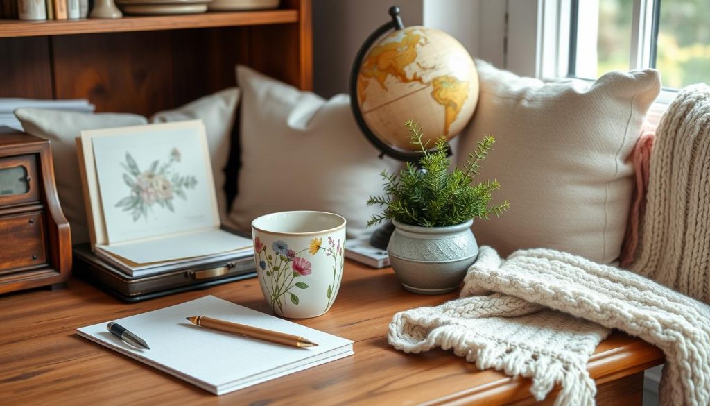 Cottagecore office accessories