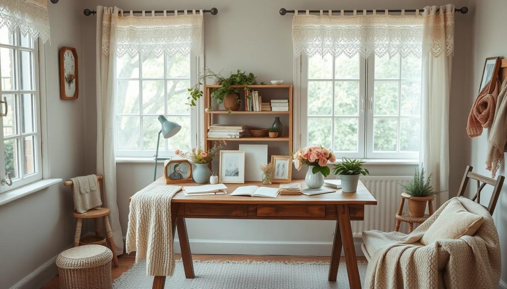 Cottagecore office color palette