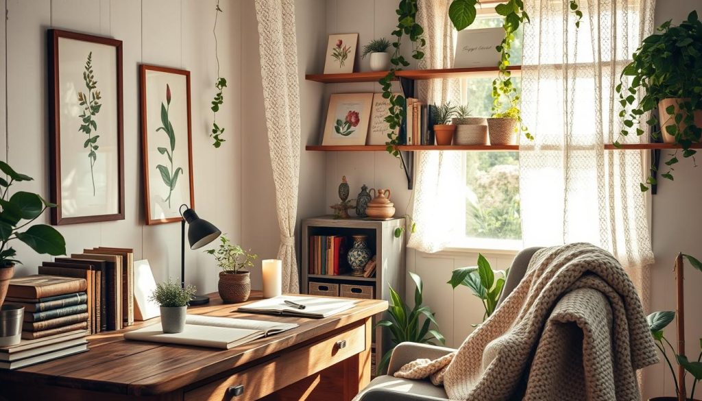 Cozy Cottagecore Office