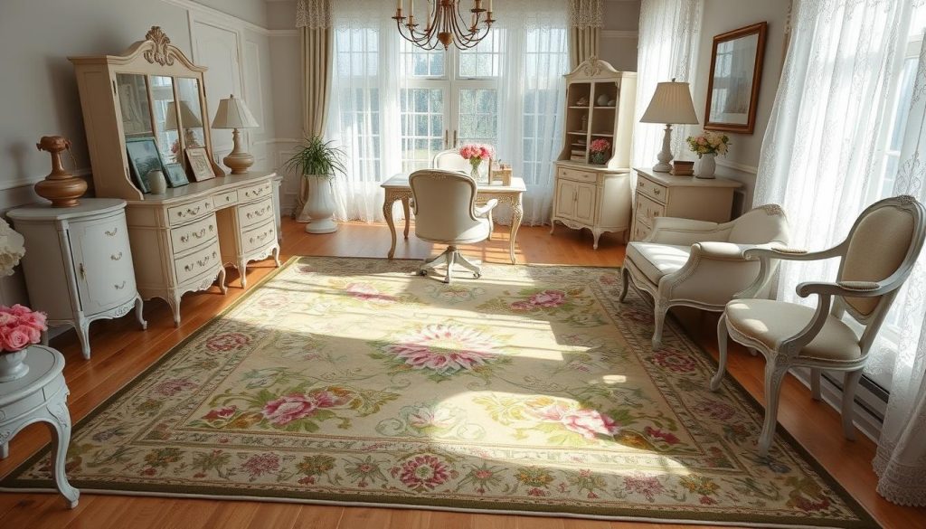 Floral area rugs