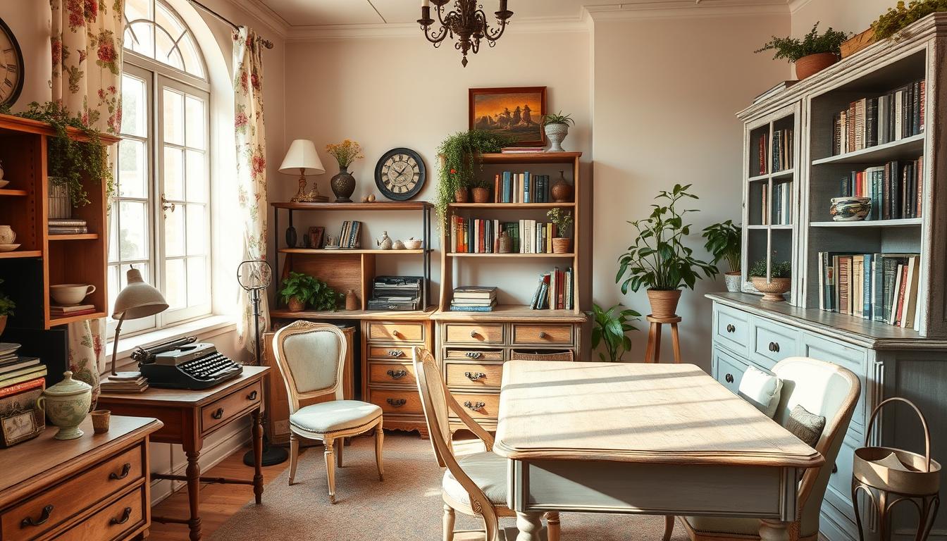 Maintaining a shabby chic office