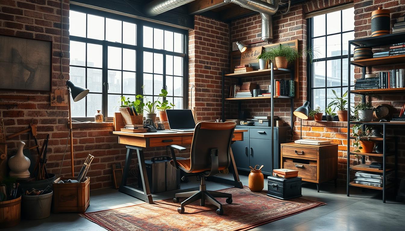 Personalizing industrial home office