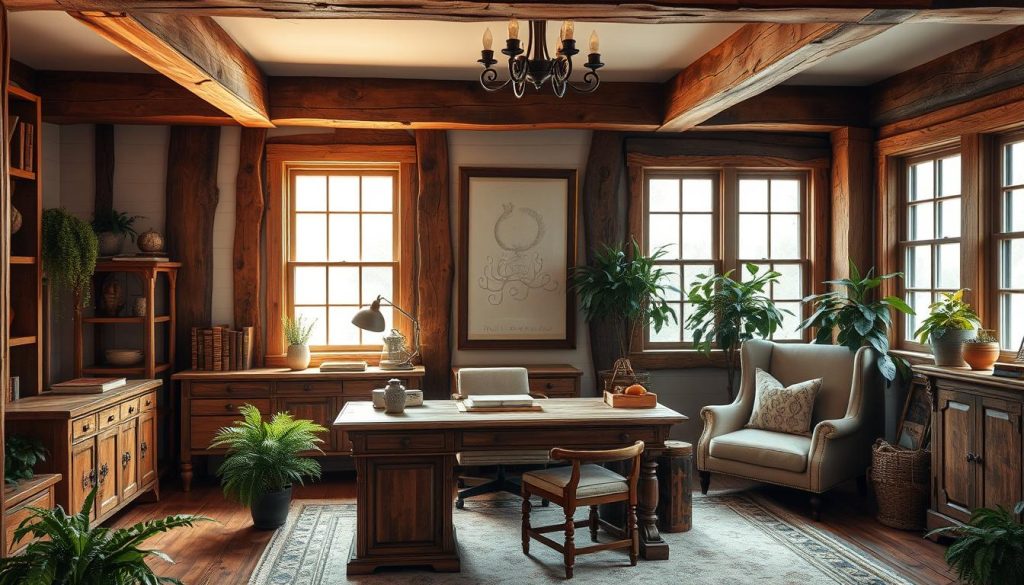 Rustic home office trends